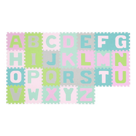 281/01 Puzzle piankowe alfabet 26szt