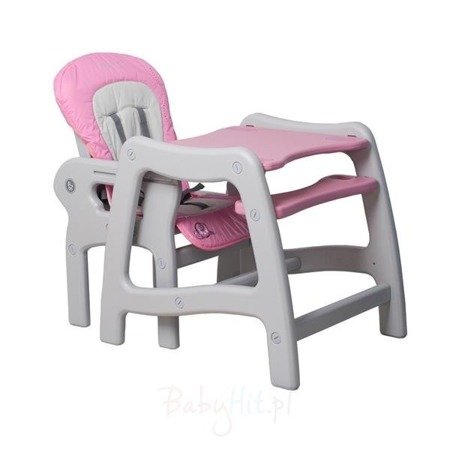 Coto Baby Stars Krzesełko Do Karmienia Beżowe || Pink 10 Snail