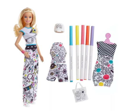Mattel Barbie Kolorowa Moda FPH90